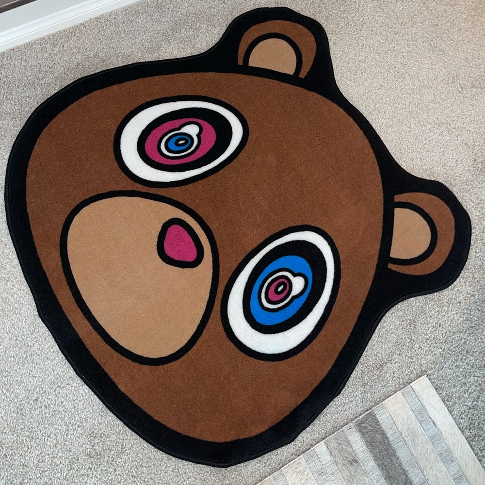 Kanye West graduation bear rug 🧸